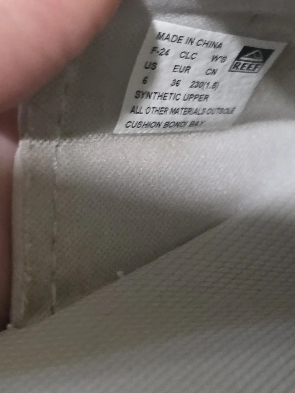 Reef Womens Cushion Bondi Bay Platform Slides Size 6 Used